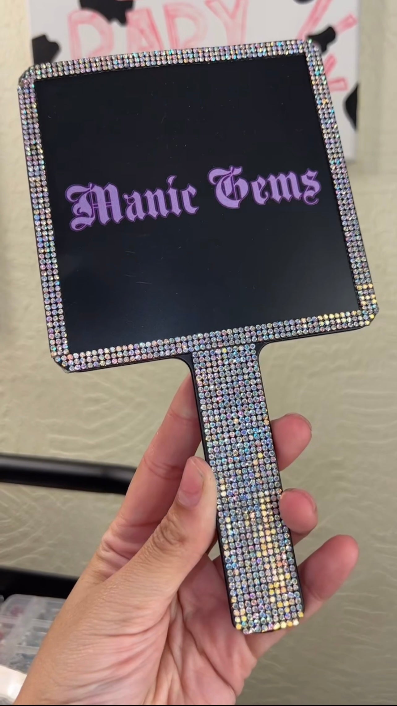 She’s Blinged Out Mirror